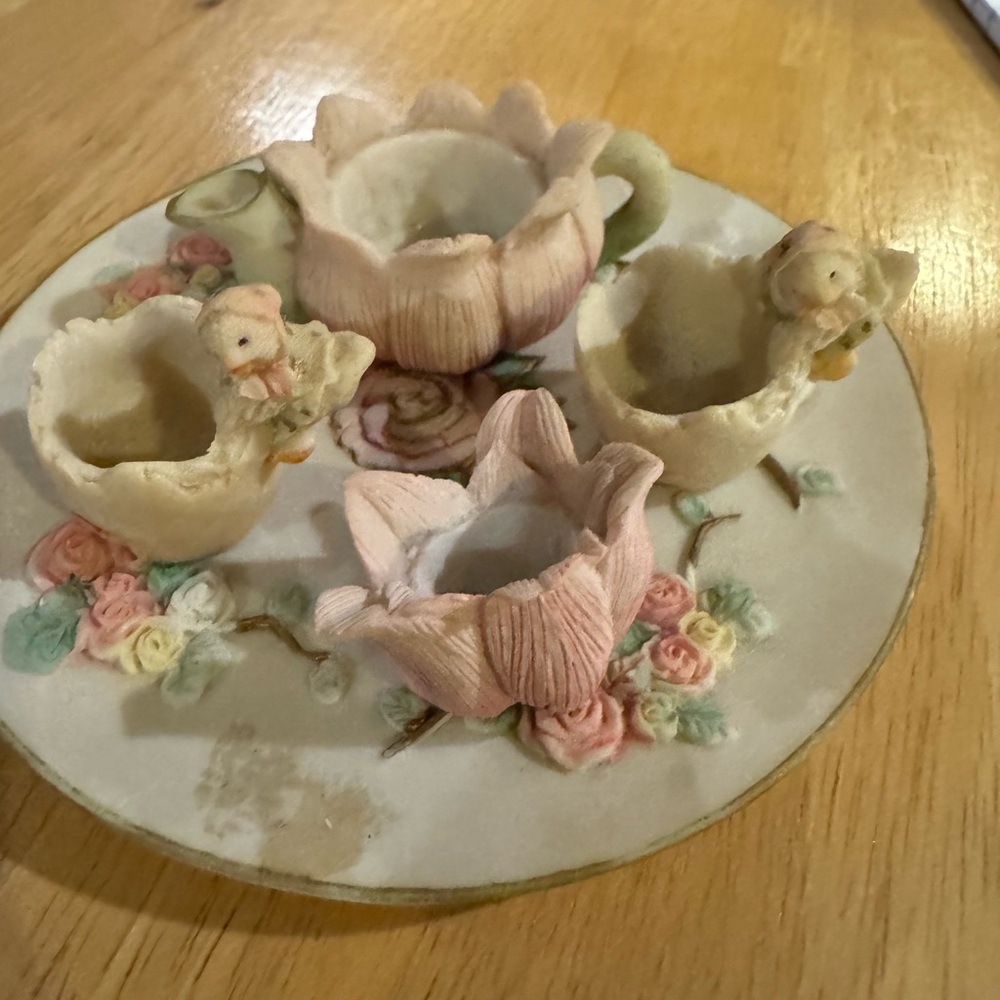 Miniature tea set